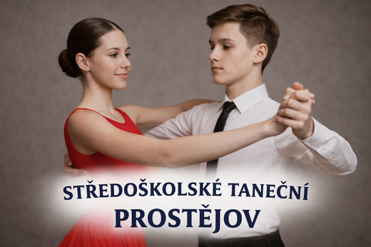 Středoškolské taneční 2026 - pořádá město Prostějov